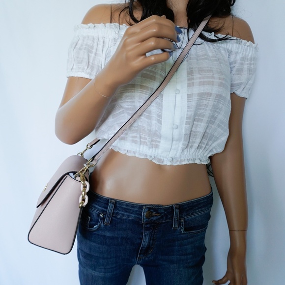 Michael Kors Sofia S Satchel Xbody Bag Blossom - Picture 3 of 8